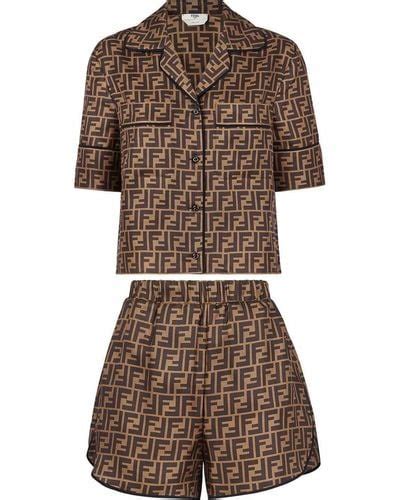 fendi jumpsuit brown|Fendi jumpsuit.